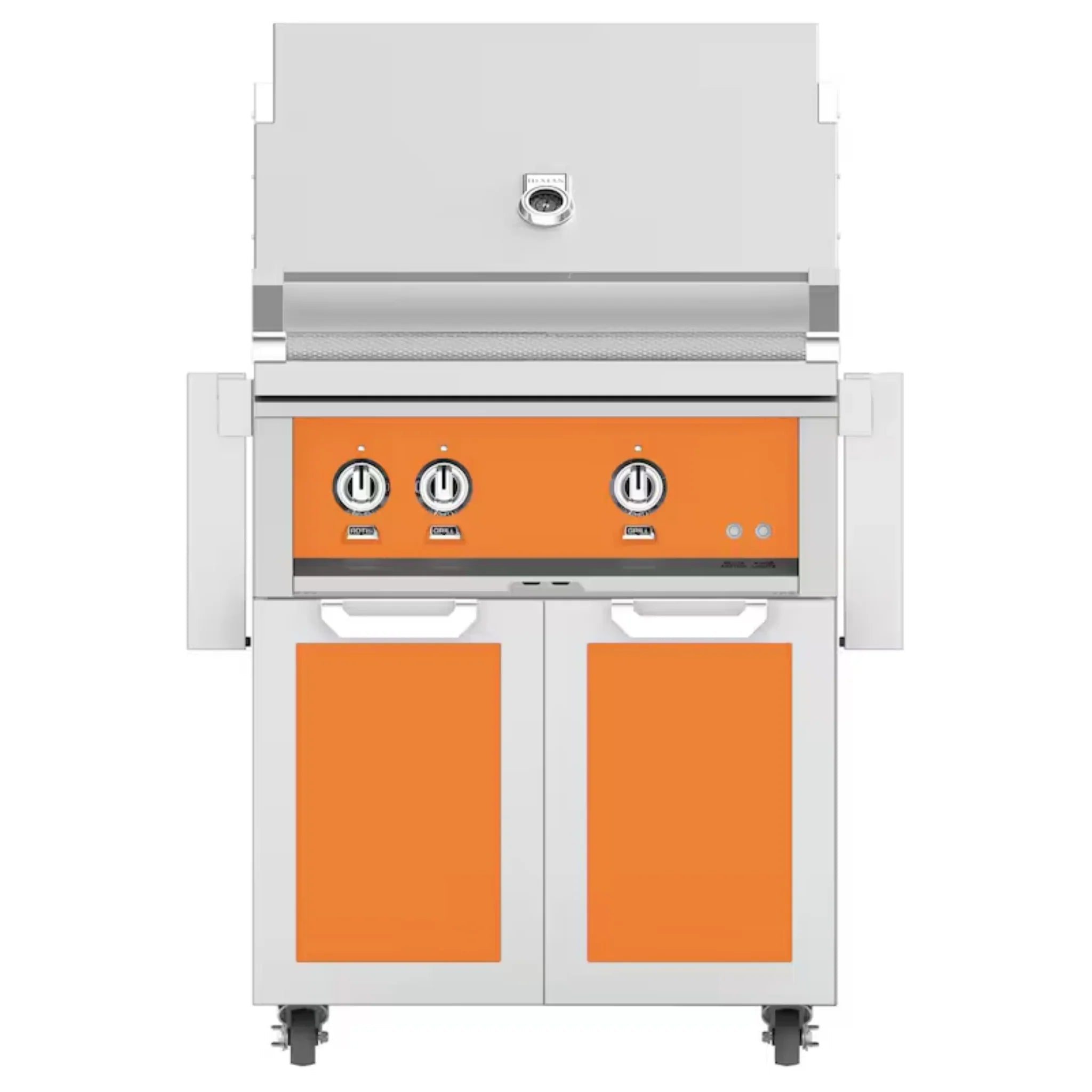 Hestan 30" Freestanding Grill with Double Access Doors - GBR30 - GCD30 - by Hestan | Buy at Agent BBQ