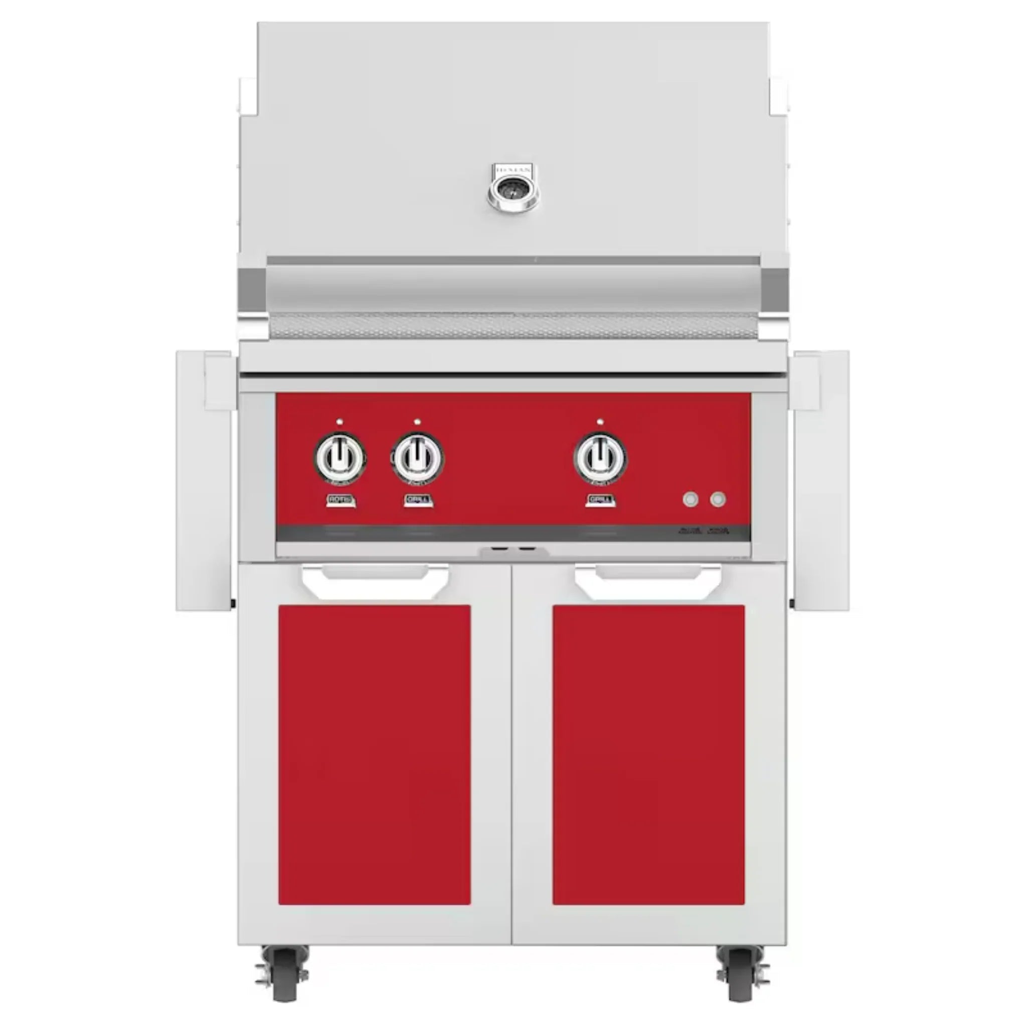 Hestan 30" Freestanding Grill with Double Access Doors - GBR30 - GCD30 - by Hestan | Buy at Agent BBQ