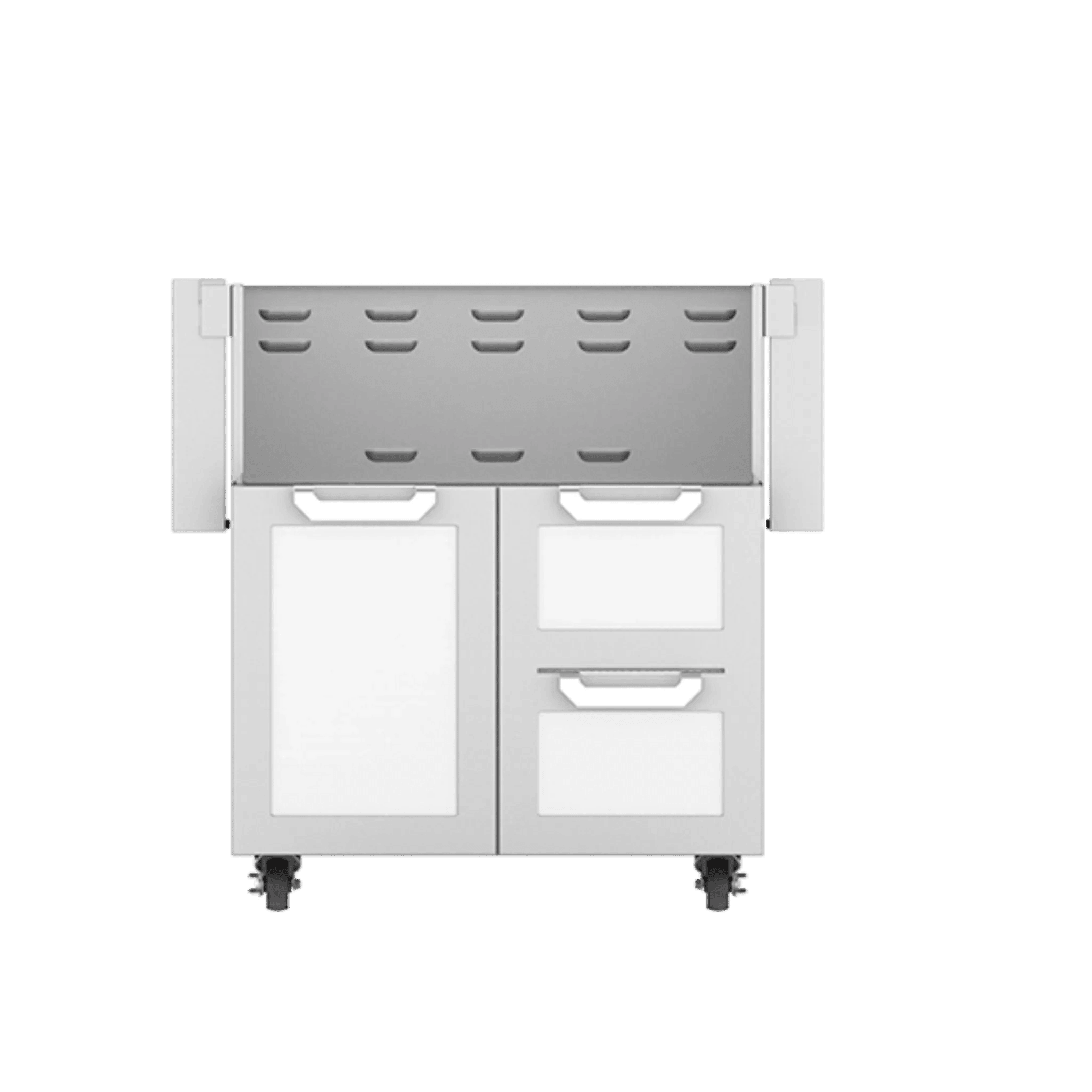 Hestan 30" GCR Series Outdoor Tower Cart with Door & Double Drawer - GCR30 - by Hestan | Buy at Agent BBQ