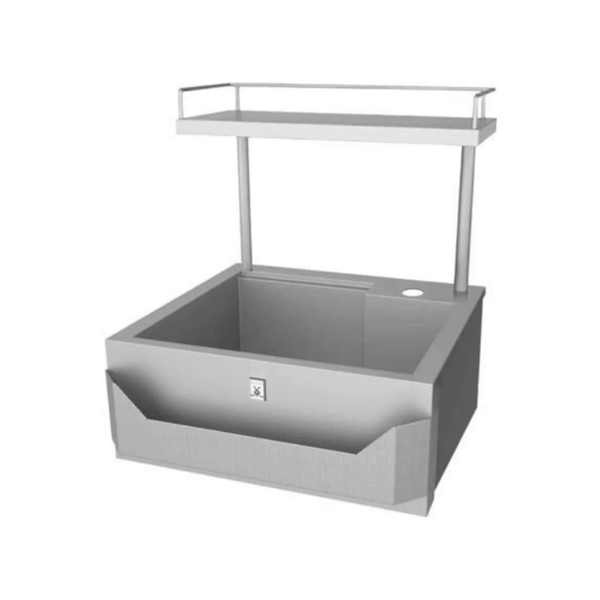 Hestan 30" Insulated Sink with High Shelf - GISHS30 - by Hestan | Buy at Agent BBQ