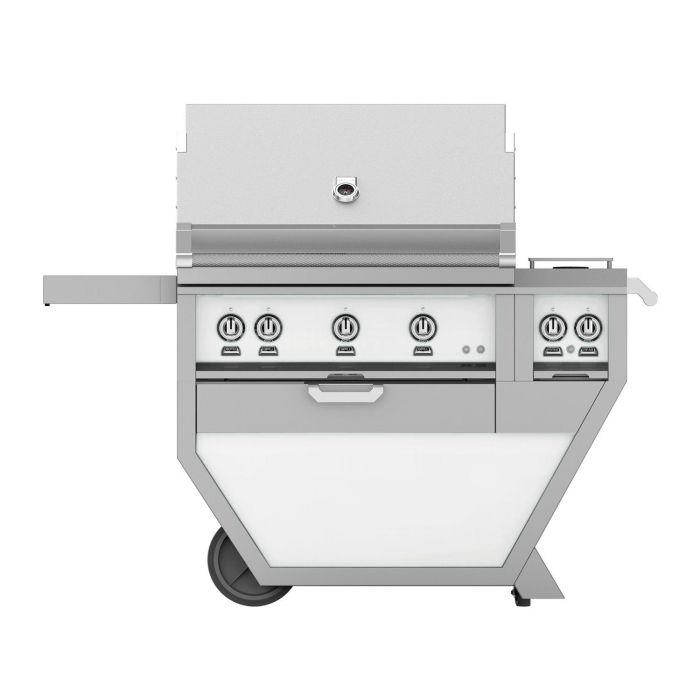 Hestan 36" Deluxe Freestanding Grill With Double Side Burner - GBR36CX2 - by Hestan | Buy at Agent BBQ