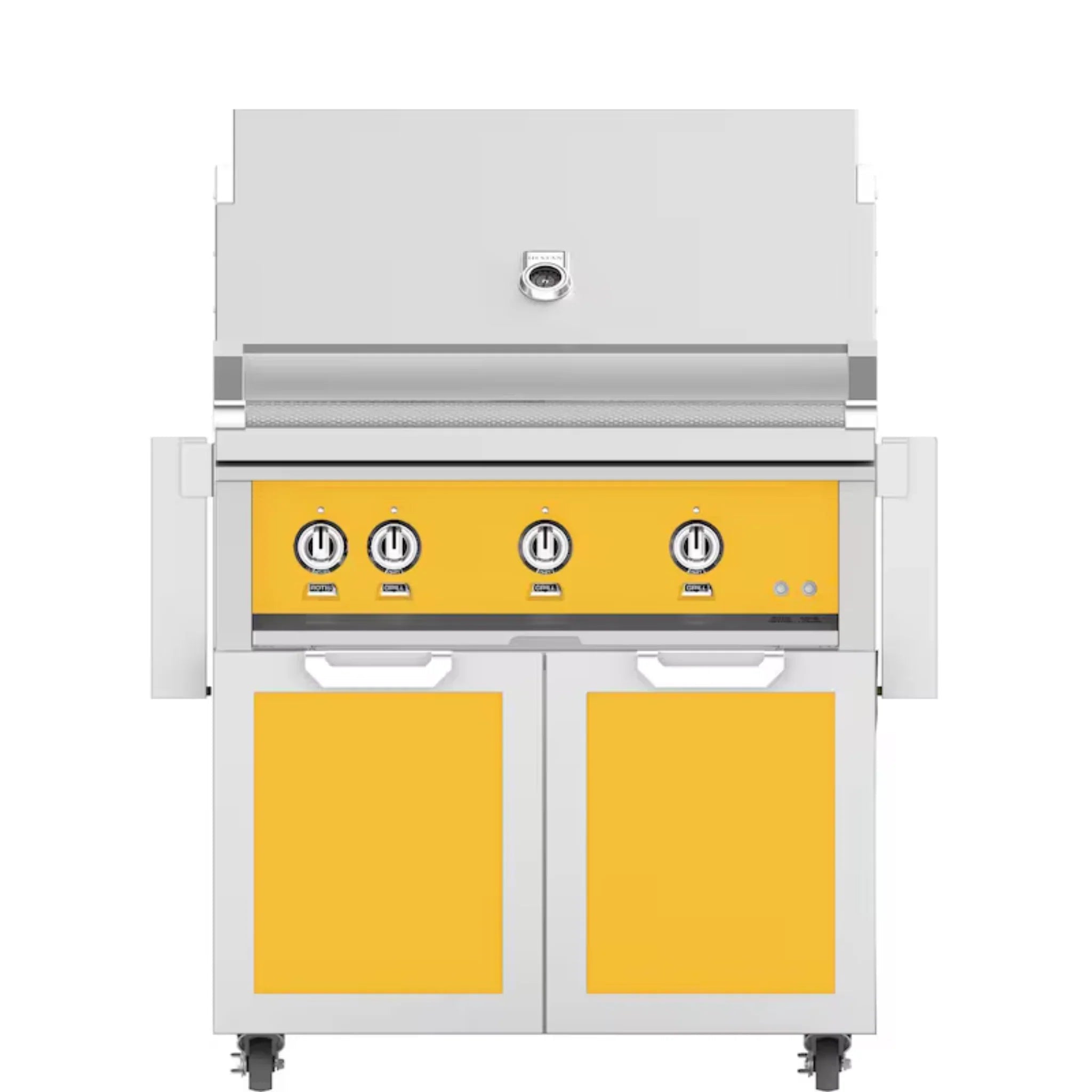 Hestan 36" Freestanding Grill with Double Access Doors - GBR36 - GCD36 - by Hestan | Buy at Agent BBQ