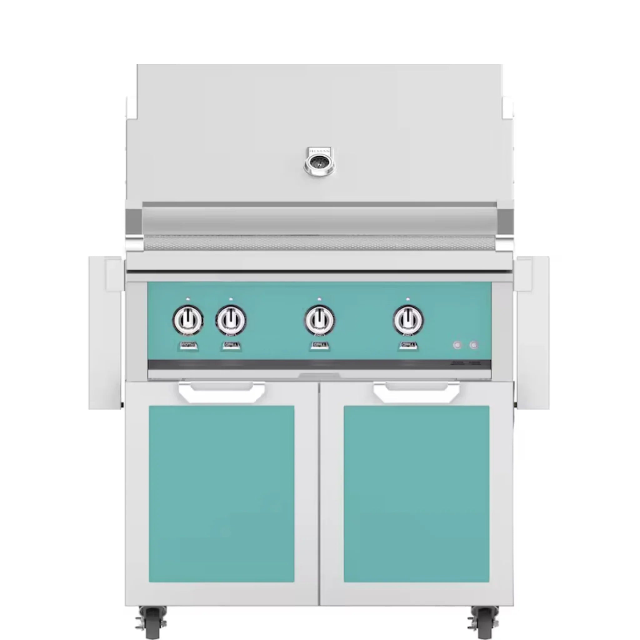Hestan 36" Freestanding Grill with Double Access Doors - GBR36 - GCD36 - by Hestan | Buy at Agent BBQ