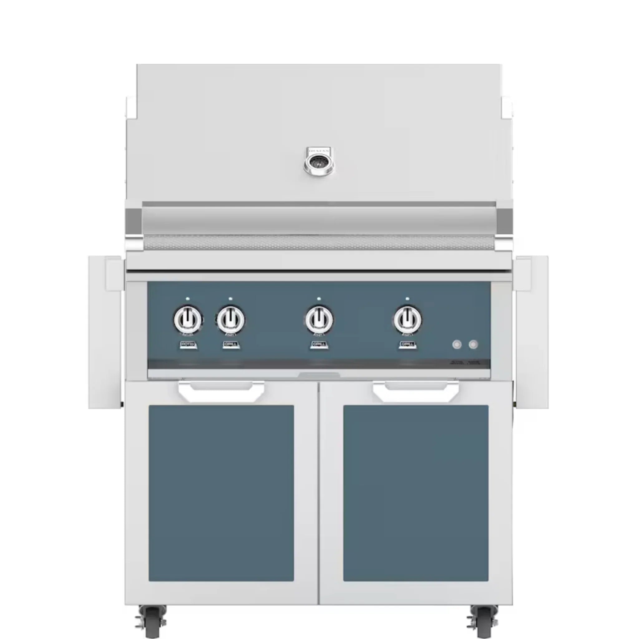 Hestan 36" Freestanding Grill with Double Access Doors - GBR36 - GCD36 - by Hestan | Buy at Agent BBQ