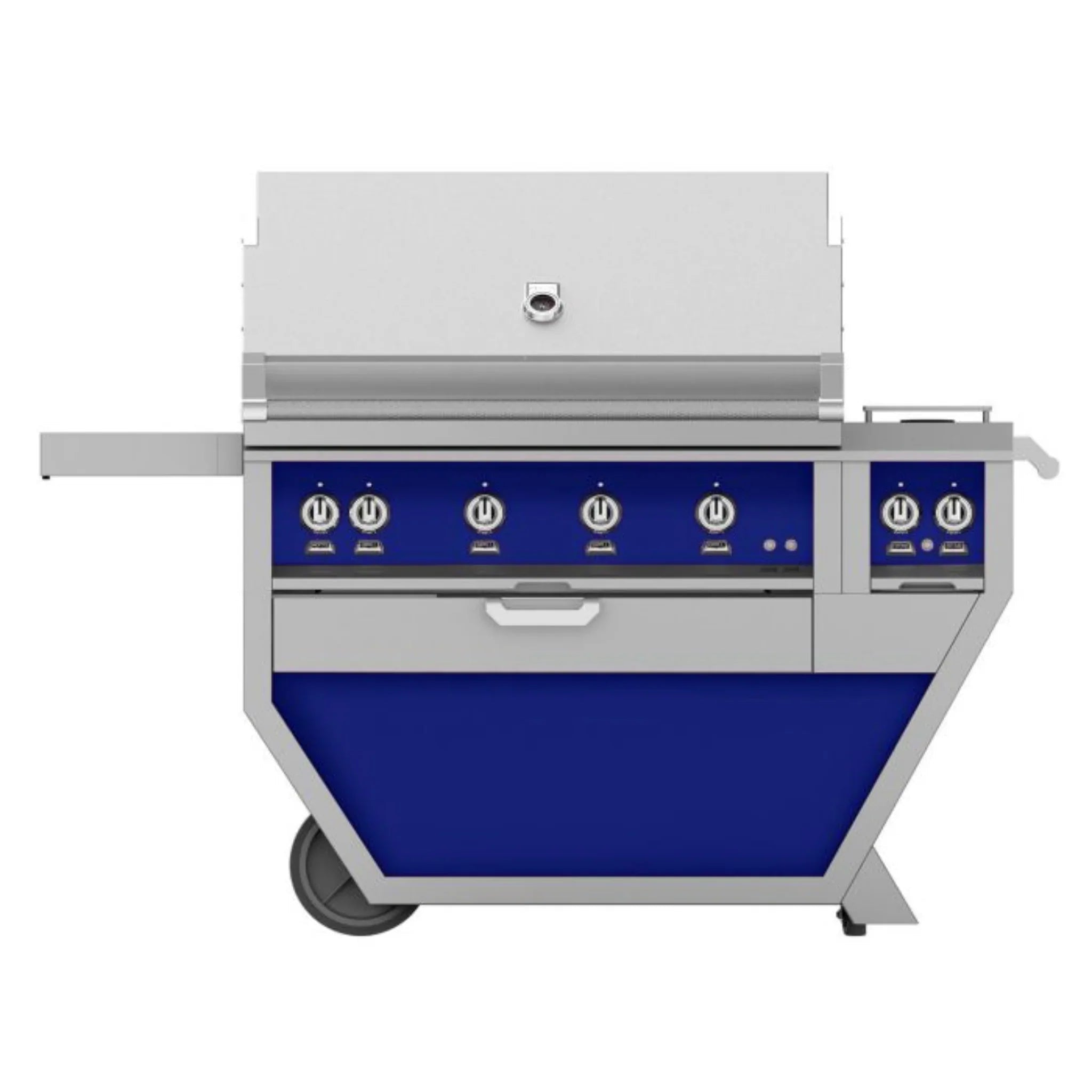Hestan 42" Deluxe Freestanding Grill with Double Side Burner - GBR42CX2 - by Hestan | Buy at Agent BBQ