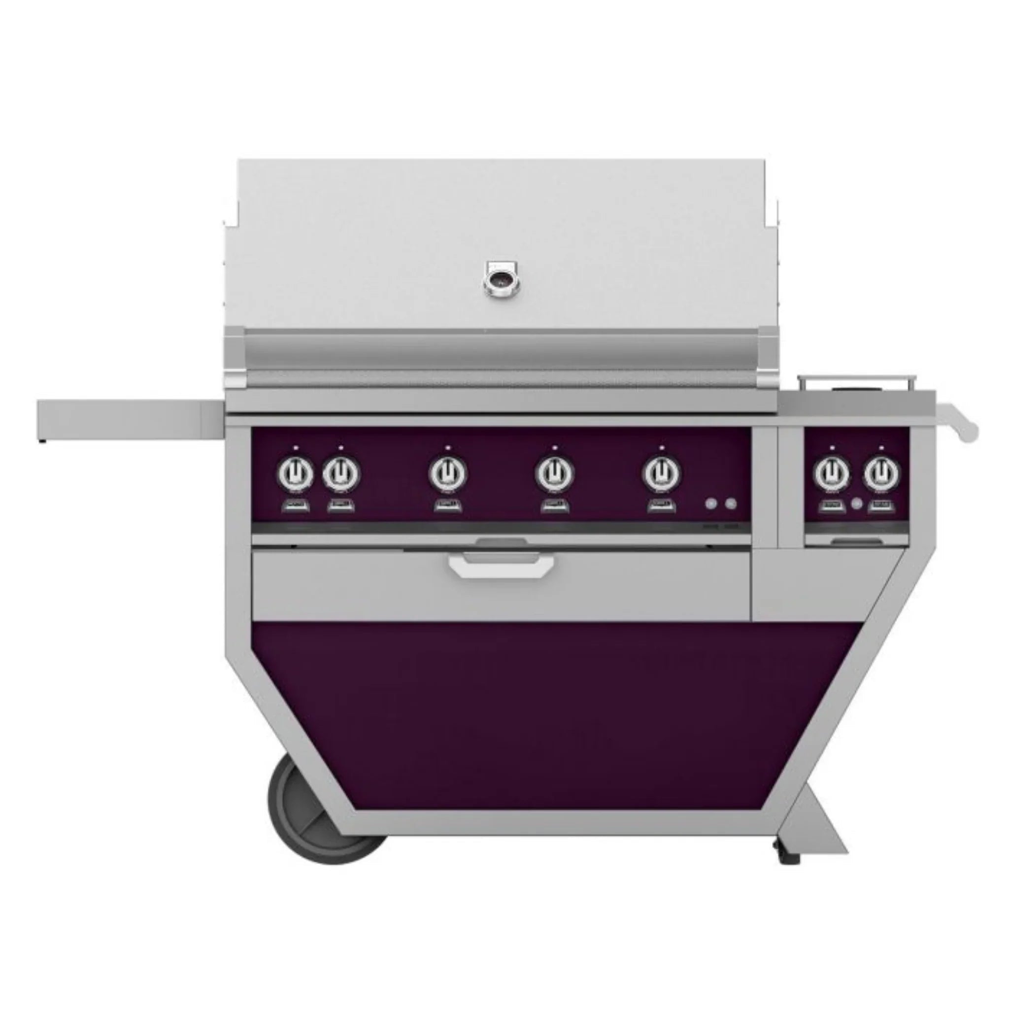 Hestan 42" Deluxe Freestanding Grill with Double Side Burner - GBR42CX2 - by Hestan | Buy at Agent BBQ