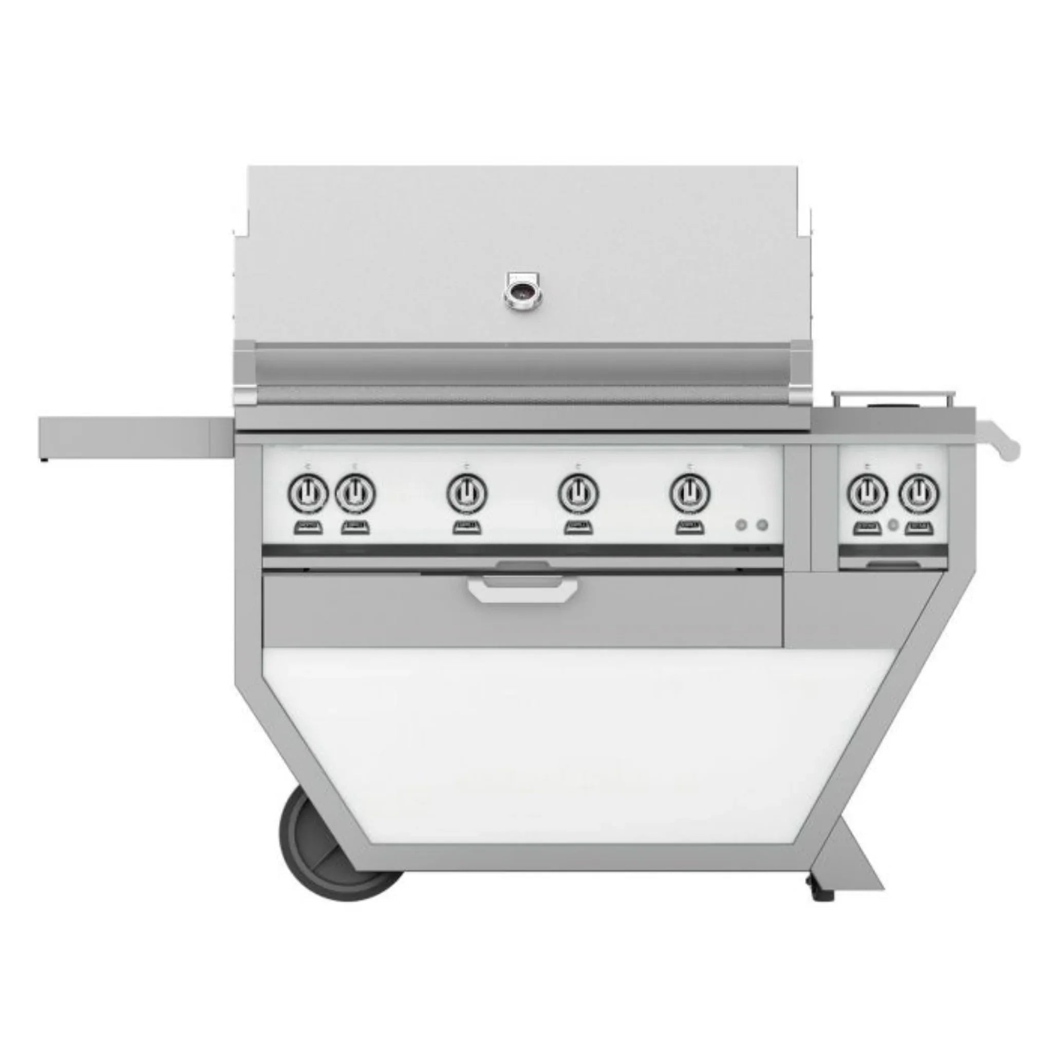 Hestan 42" Deluxe Freestanding Grill with Double Side Burner - GBR42CX2 - by Hestan | Buy at Agent BBQ