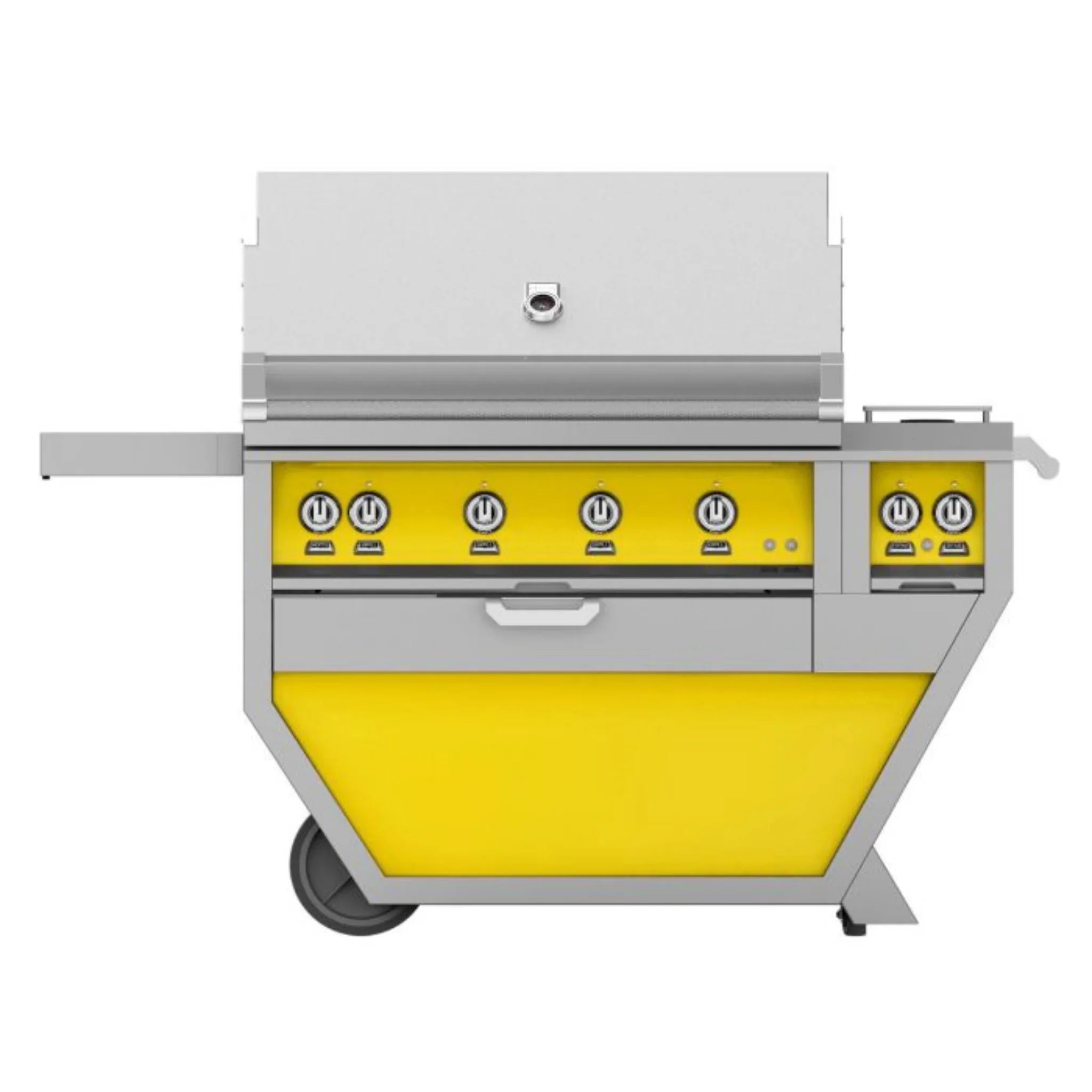 Hestan 42" Deluxe Freestanding Grill with Double Side Burner - GBR42CX2 - by Hestan | Buy at Agent BBQ