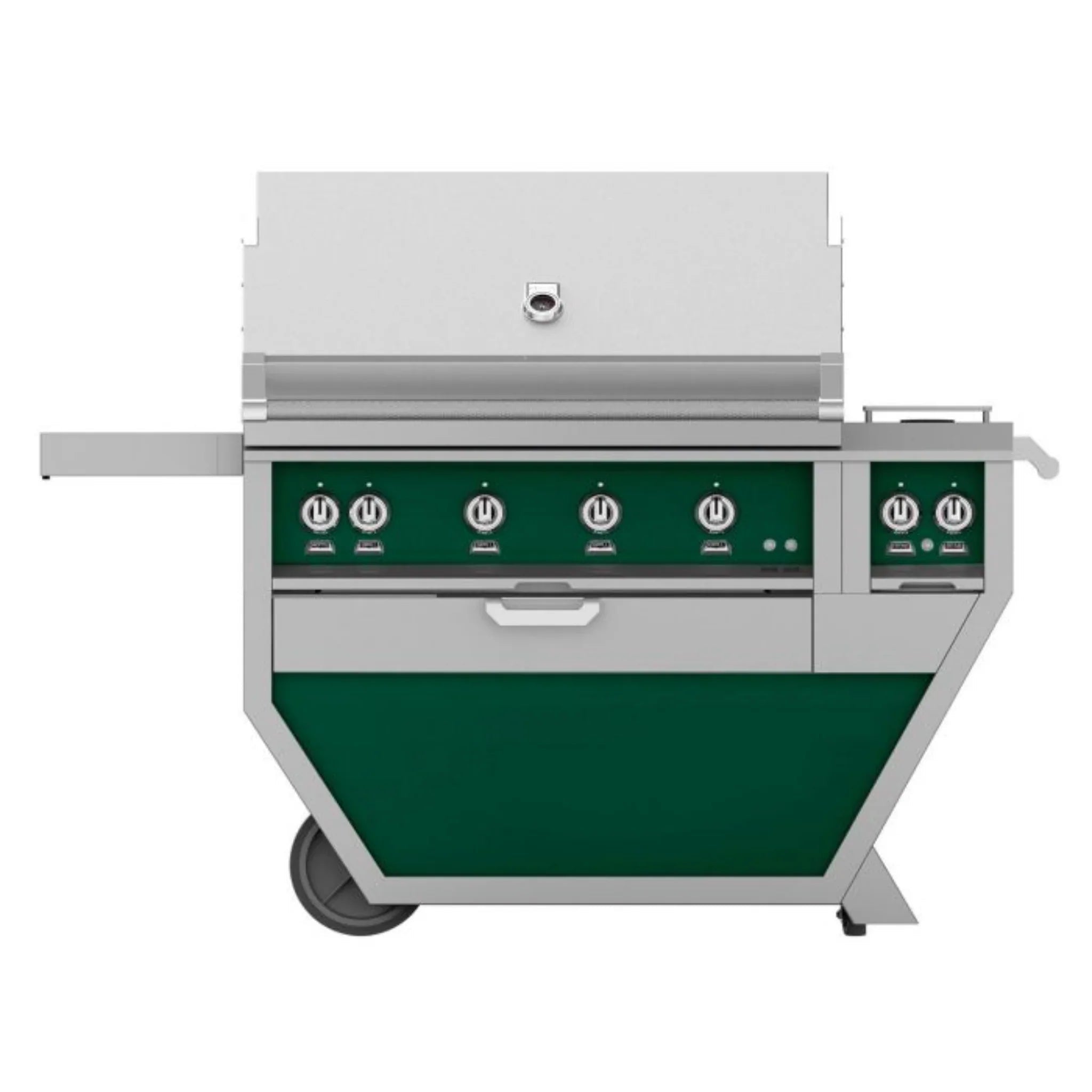 Hestan 42" Deluxe Freestanding Grill with Double Side Burner - GBR42CX2 - by Hestan | Buy at Agent BBQ