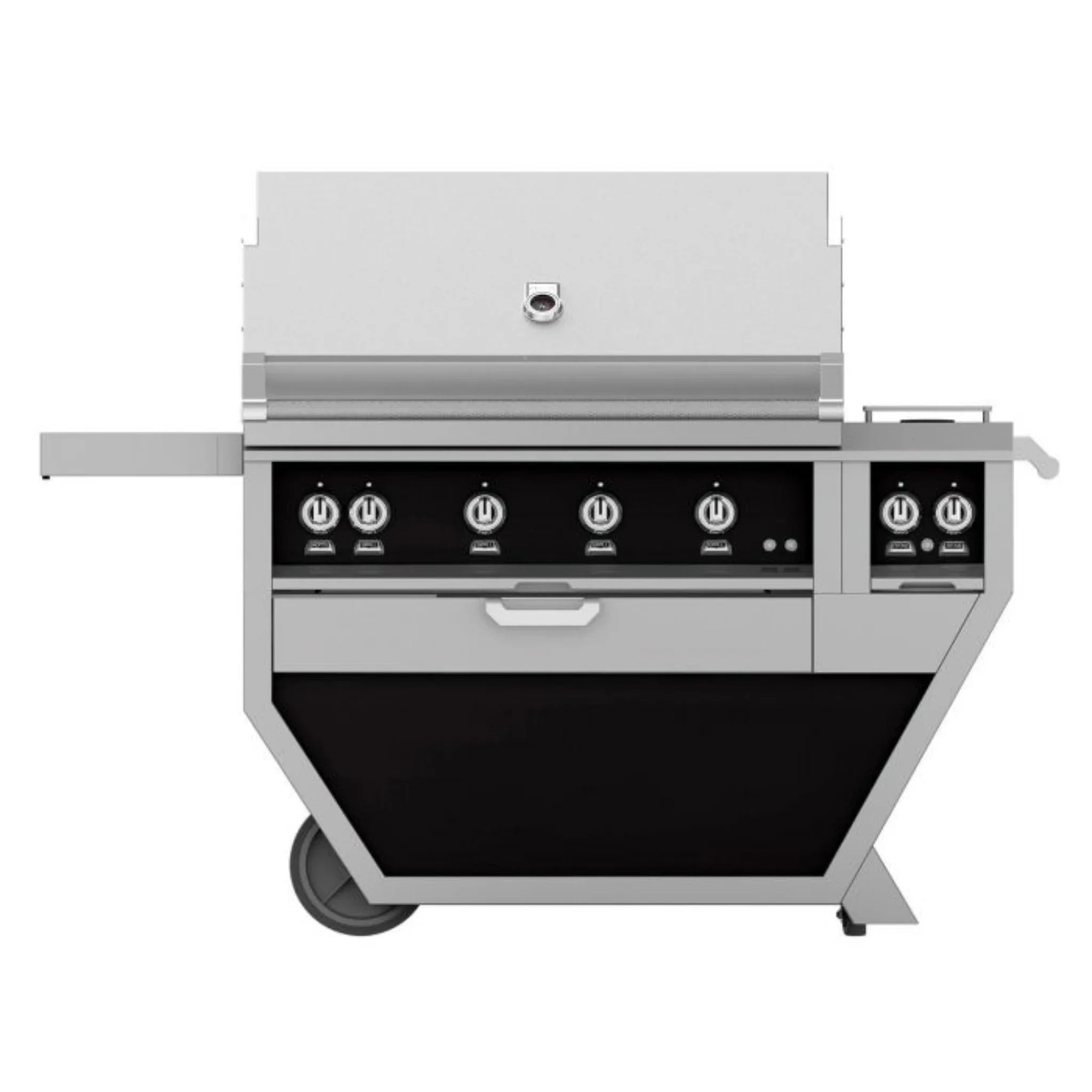 Hestan 42" Deluxe Freestanding Grill with Double Side Burner - GBR42CX2 - by Hestan | Buy at Agent BBQ