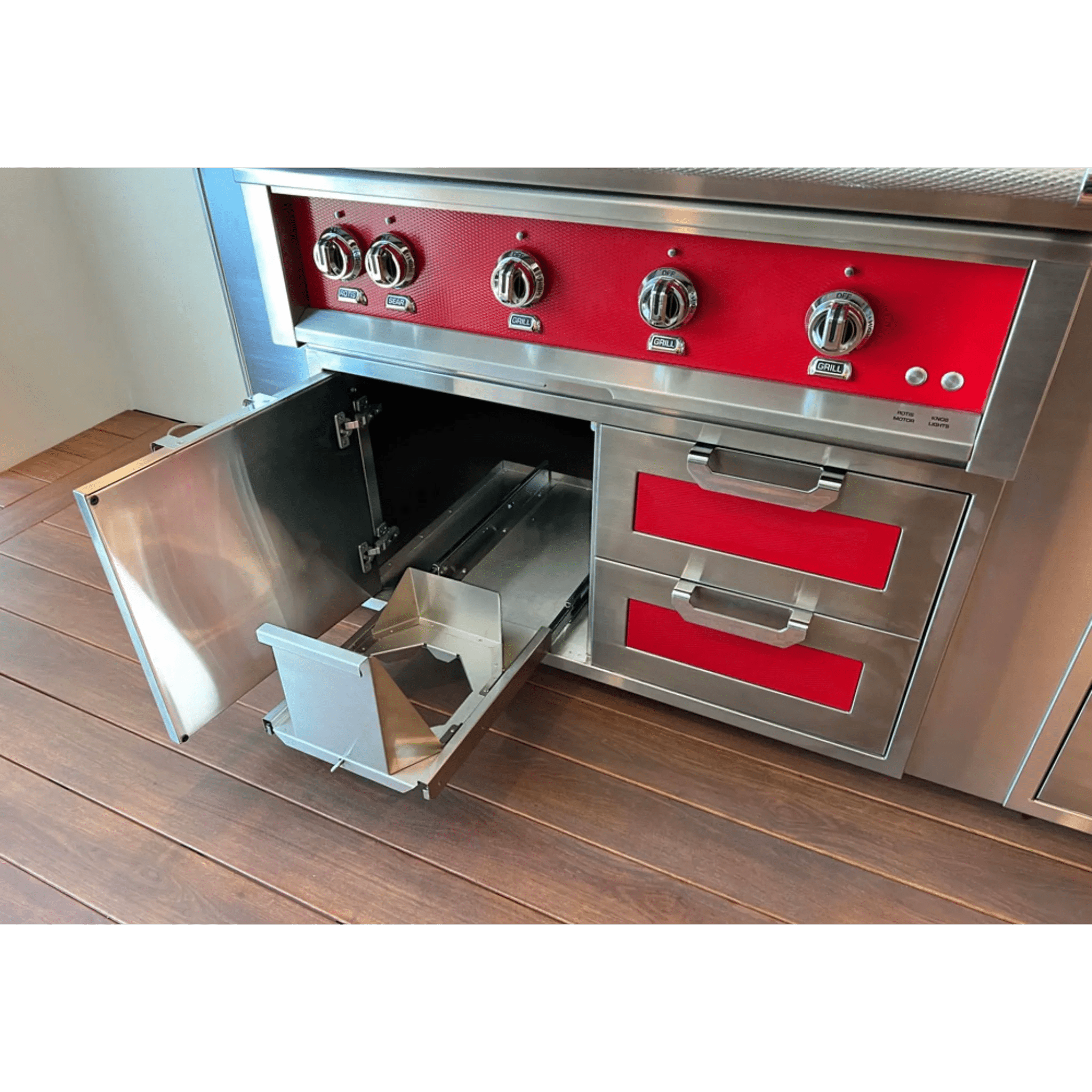 Hestan 42" Outdoor Combo Door & Drawer - AGSDR42 - by Hestan | Buy at Agent BBQ