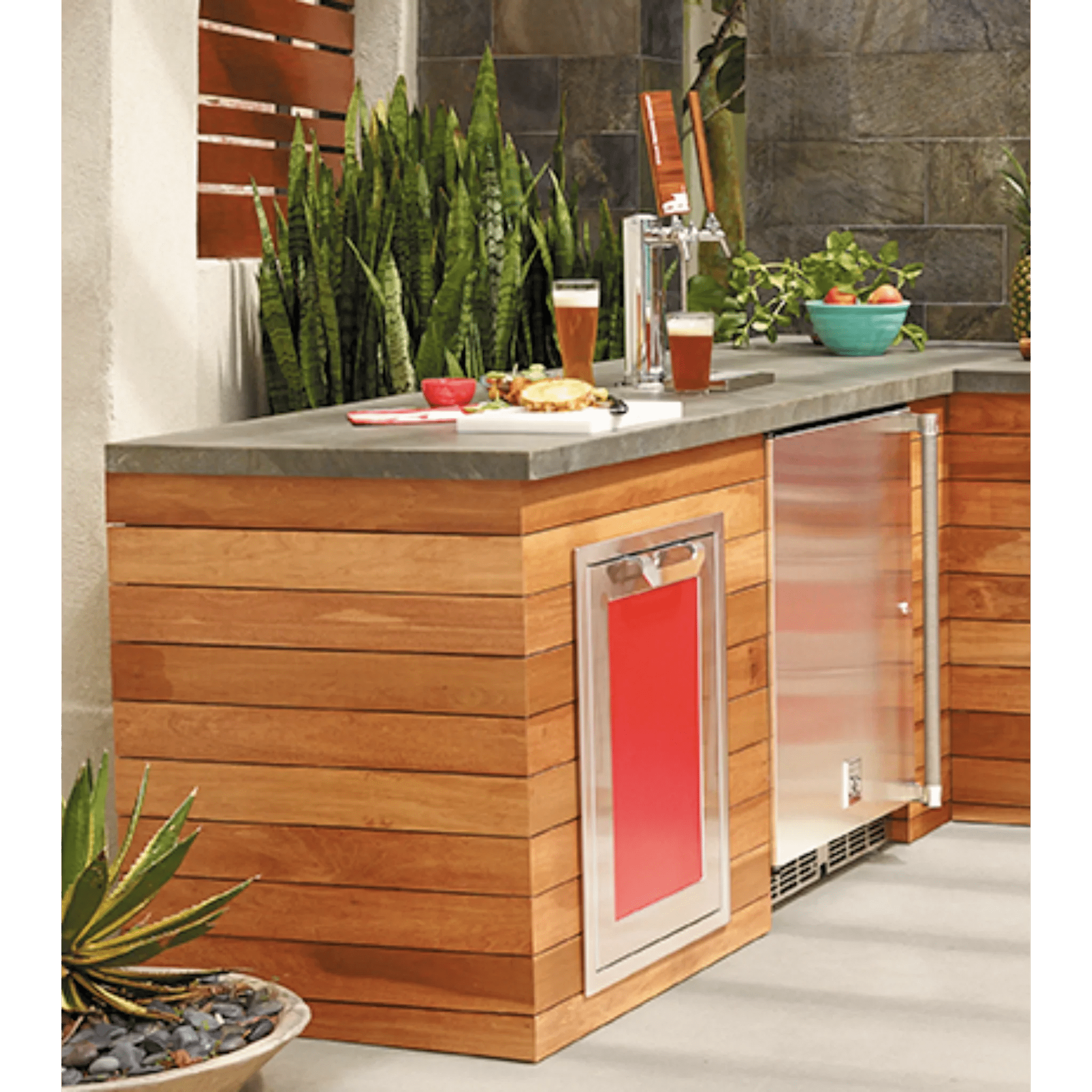 Hestan Outdoor Countertop Trash Chute - AGTC - by Hestan | Buy at Agent BBQ