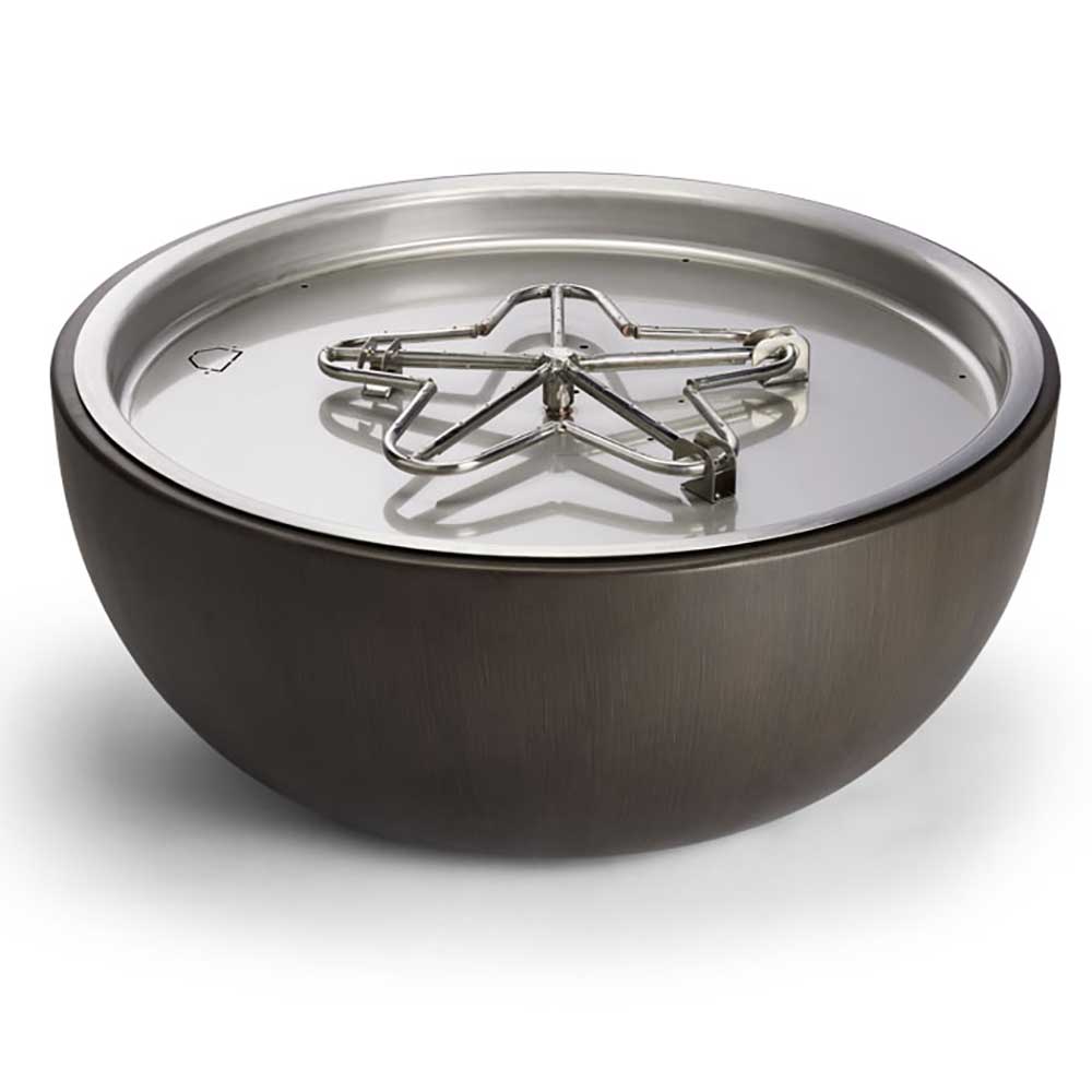 Aluminum Spun Fire Bowl by HPC Fire - Fire Bowls by HPC Fire | Buy at Agent BBQ