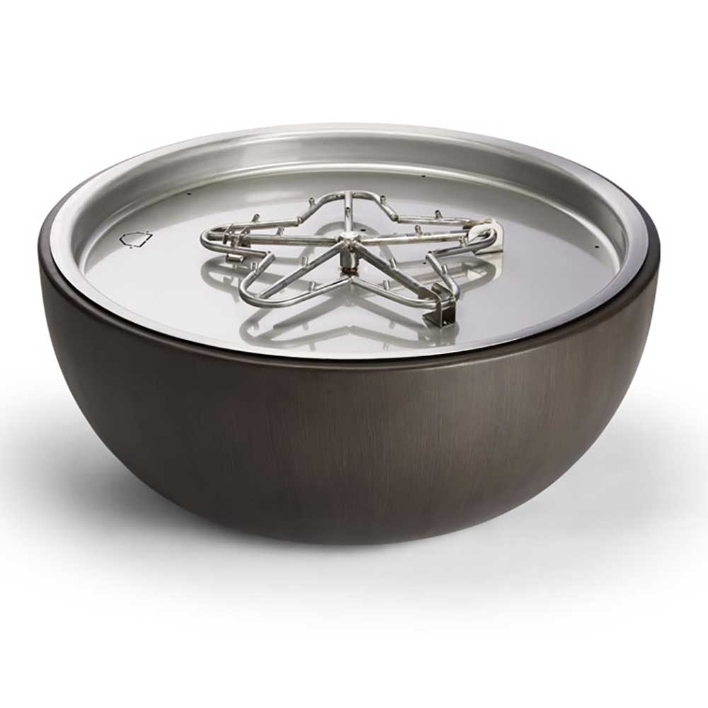 Aluminum Spun Torpedo Fire Bowl by HPC Fire - Fire Bowls by HPC Fire | Buy at Agent BBQ