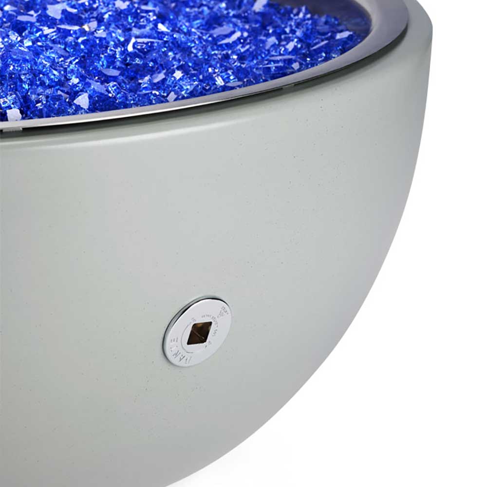 Aluminum Spun Torpedo Fire Bowl by HPC Fire - Fire Bowls by HPC Fire | Buy at Agent BBQ