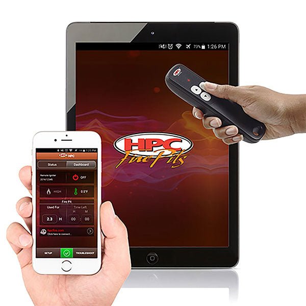 Round Drop - In Fire Pit Burner Kit - Hi/Lo Electronic Ignition by HPC Fire - Fire Pit Electronic Ignition Burner kits by HPC Fire | Buy at Agent BBQ