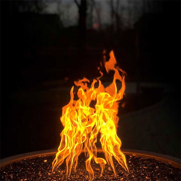 Round Drop - In Torpedo Fire Pit Burner Kit - Hi/Lo Electronic Ignition by HPC Fire - Fire Pit Electronic Ignition Burner kits by HPC Fire | Buy at Agent BBQ