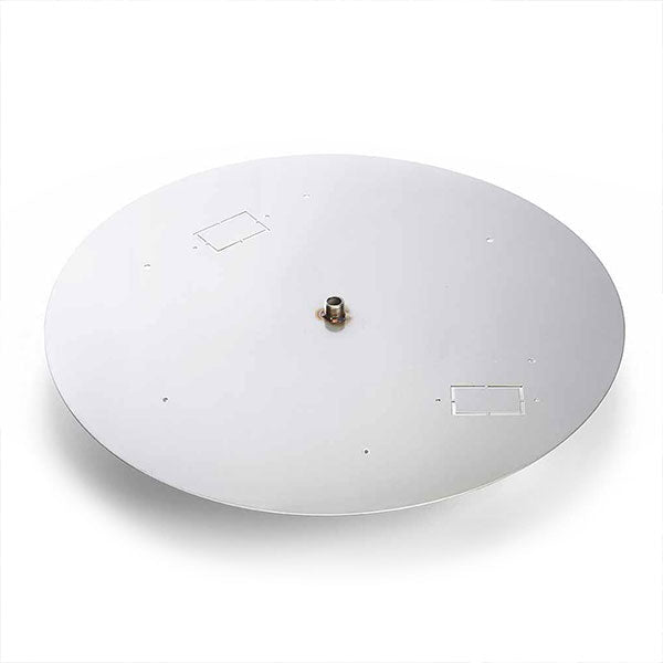 Round Flat Fire Pit Burner Kit - On/Off Electronic Ignition by HPC Fire - Fire Pit Pan and Burner Kit by HPC Fire | Buy at Agent BBQ