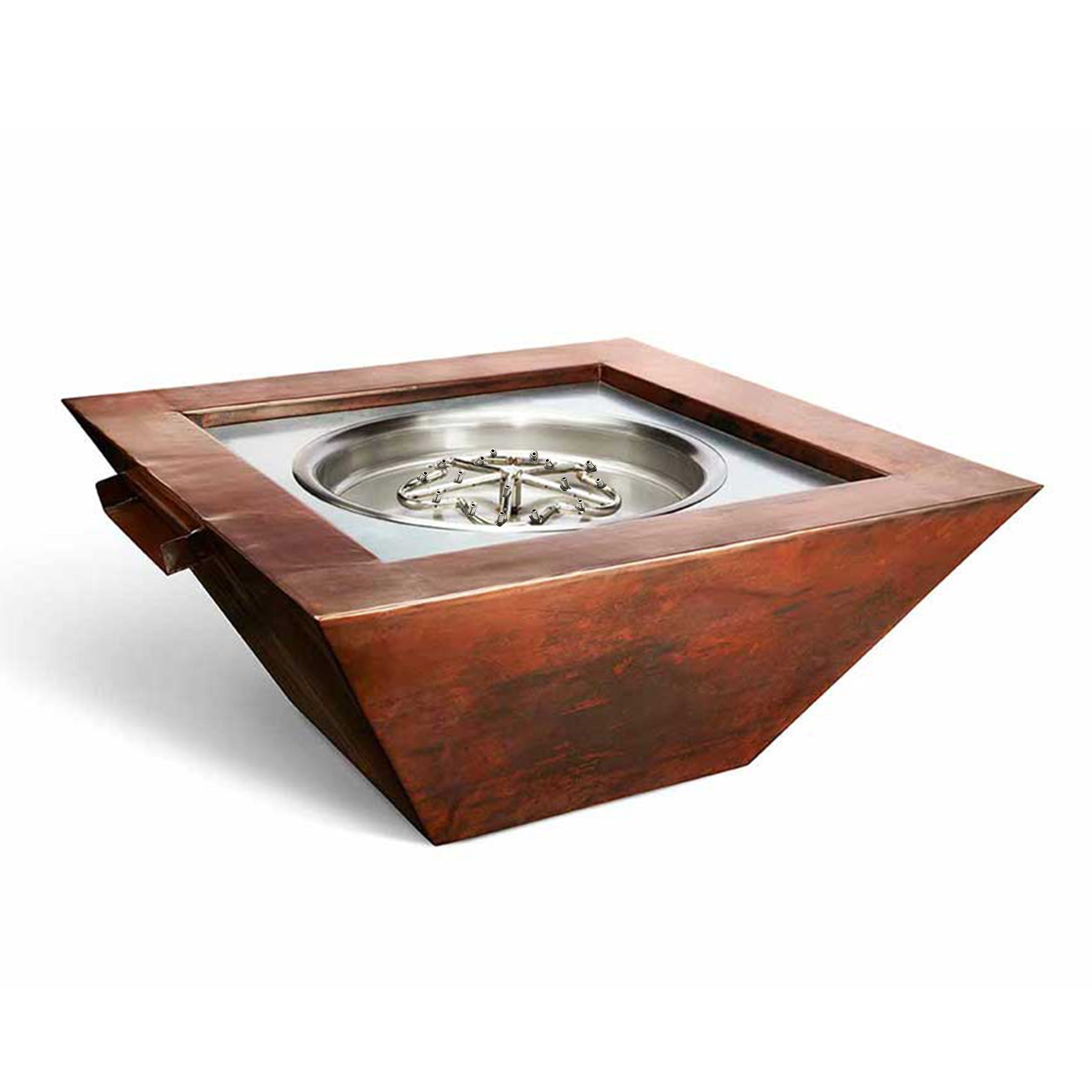 Sierra Smooth Copper Torpedo Fire Bowl 36" by HPC Fire - Fire Bowls by HPC Fire | Buy at Agent BBQ