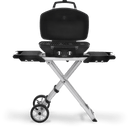 Napoleon TravelQ PRO 285X Portable Propane Gas Grill (Black) with Scissor Cart - PRO285X-BK