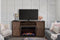 Napoleon Hayworth Media Console in Mahogany | Cineview 30'' Electric Firebox