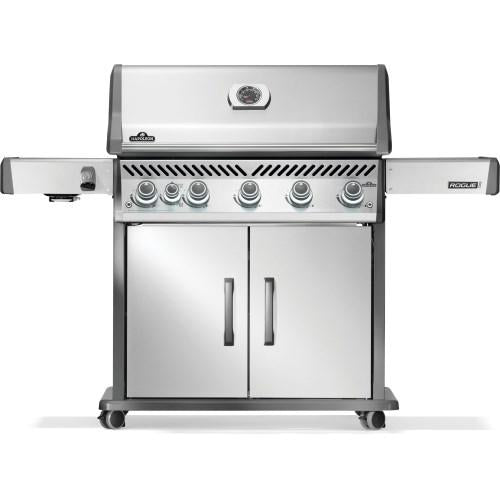 Napoleon Rogue PRO 625 5-Burner Gas Grill w/ Side Burner (Stainless Steel) - RP625SISS-2