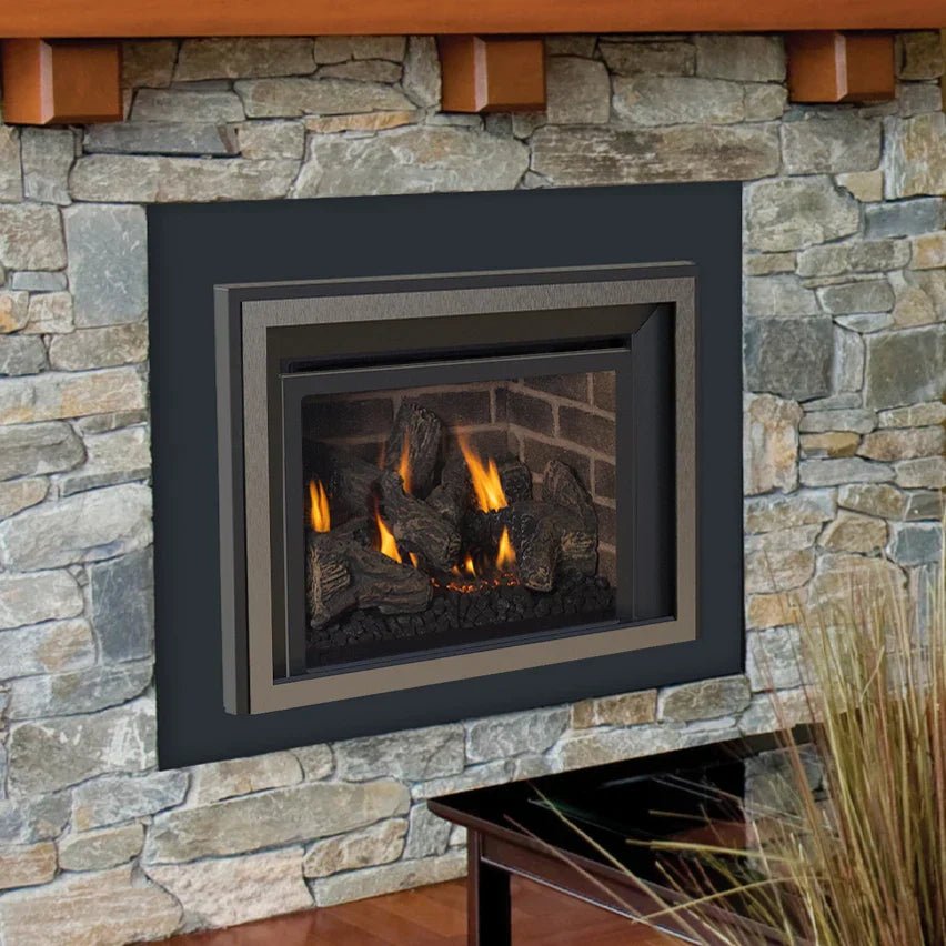 IronStrike Madison Park 27 Direct Vent Gas Fireplace Insert - Gas Fireplace Insert by IronStrike | Buy at Agent BBQ
