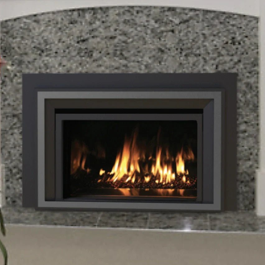 IronStrike Madison Park 32 CD Direct Vent Gas Fireplace Insert - Gas Fireplace Insert by IronStrike | Buy at Agent BBQ