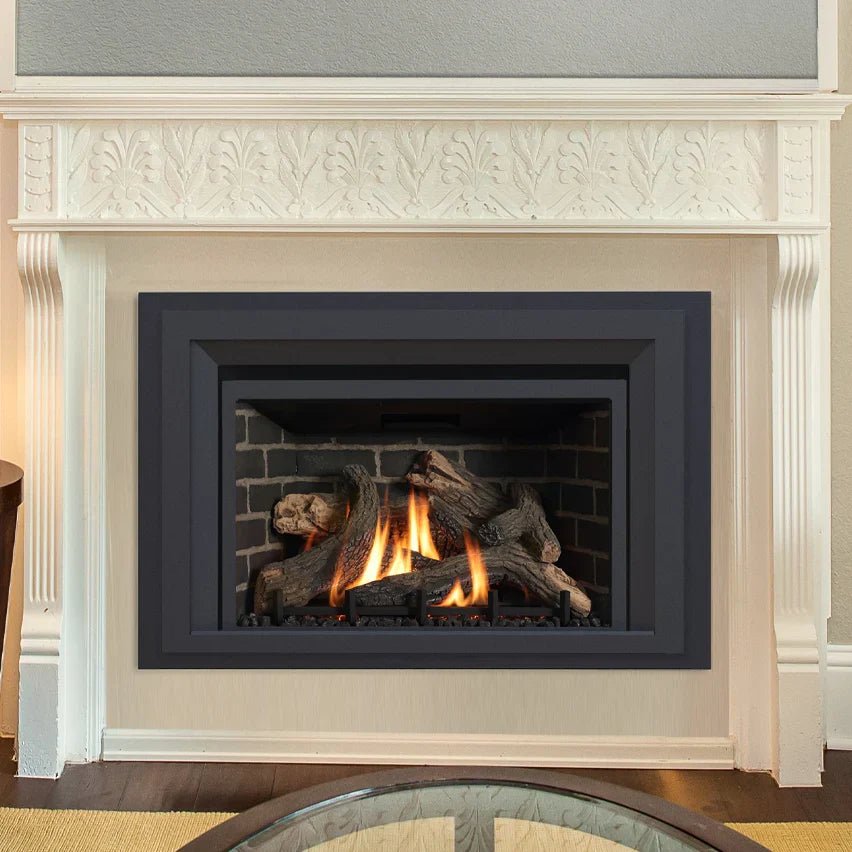 IronStrike Madison Park 32 Direct Vent Gas Fireplace Insert - Gas Fireplace Insert by IronStrike | Buy at Agent BBQ