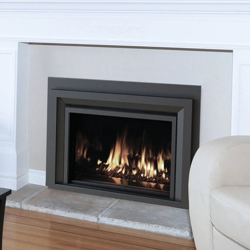 IronStrike Madison Park 34 CD Direct Vent Gas Fireplace Insert - Gas Fireplace Insert by IronStrike | Buy at Agent BBQ