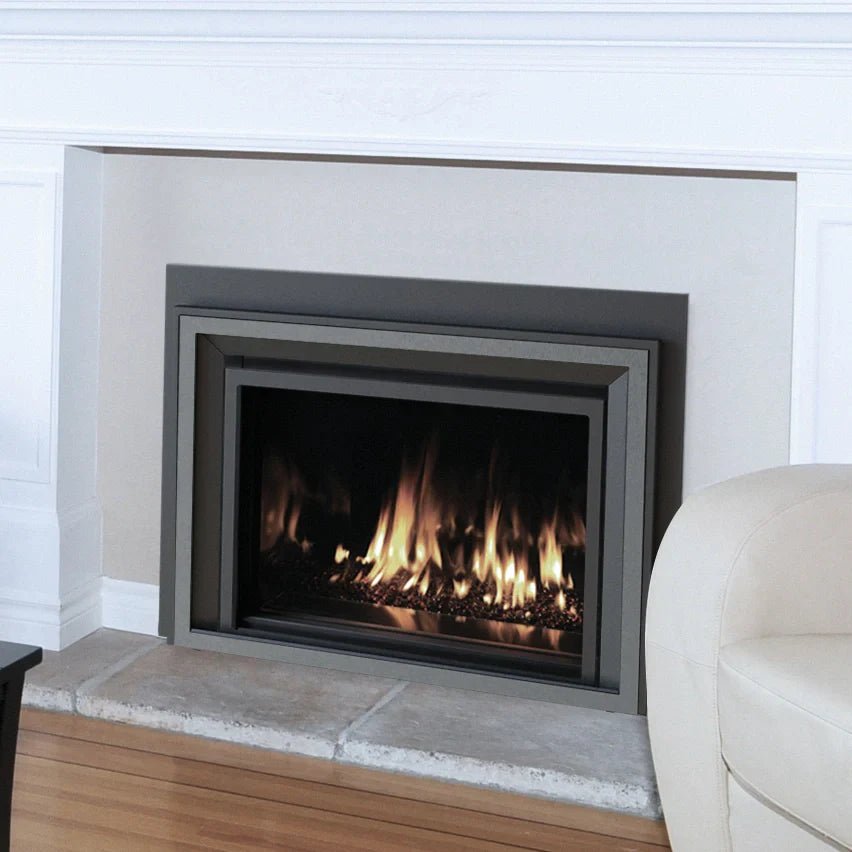 IronStrike Madison Park 34 CD Direct Vent Gas Fireplace Insert - Gas Fireplace Insert by IronStrike | Buy at Agent BBQ
