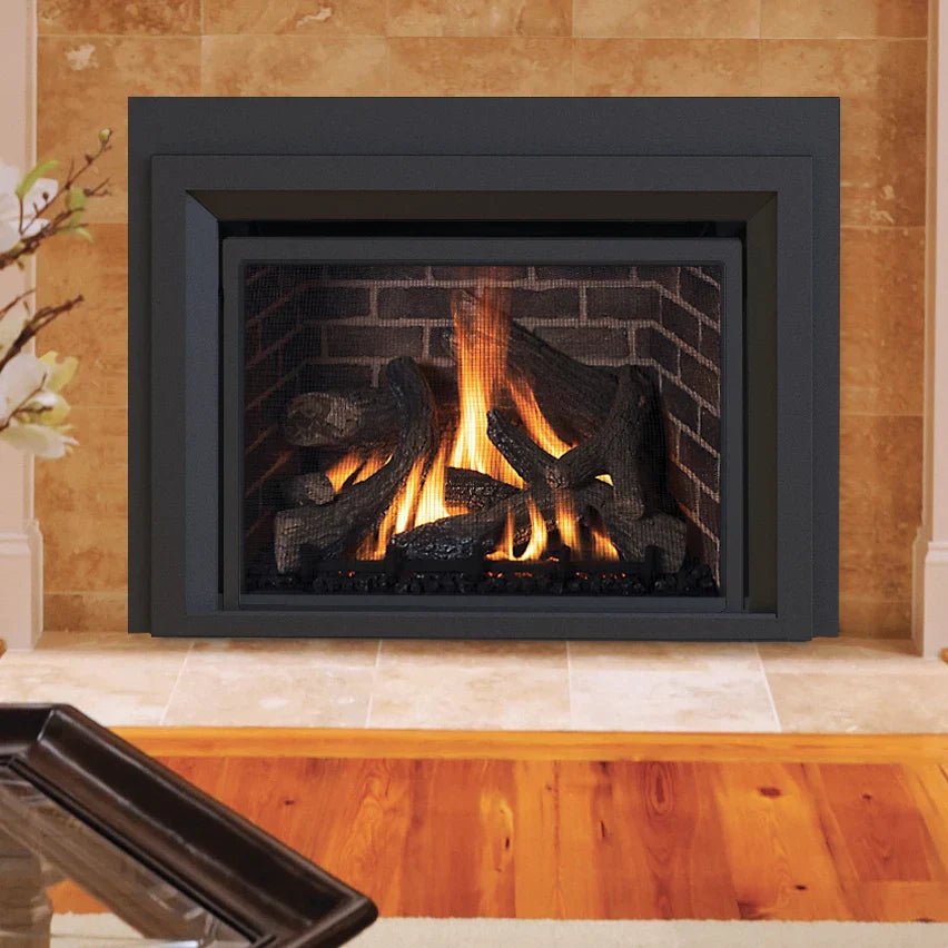 IronStrike Madison Park 34 Direct Vent Gas Fireplace Insert - Gas Fireplace Insert by IronStrike | Buy at Agent BBQ