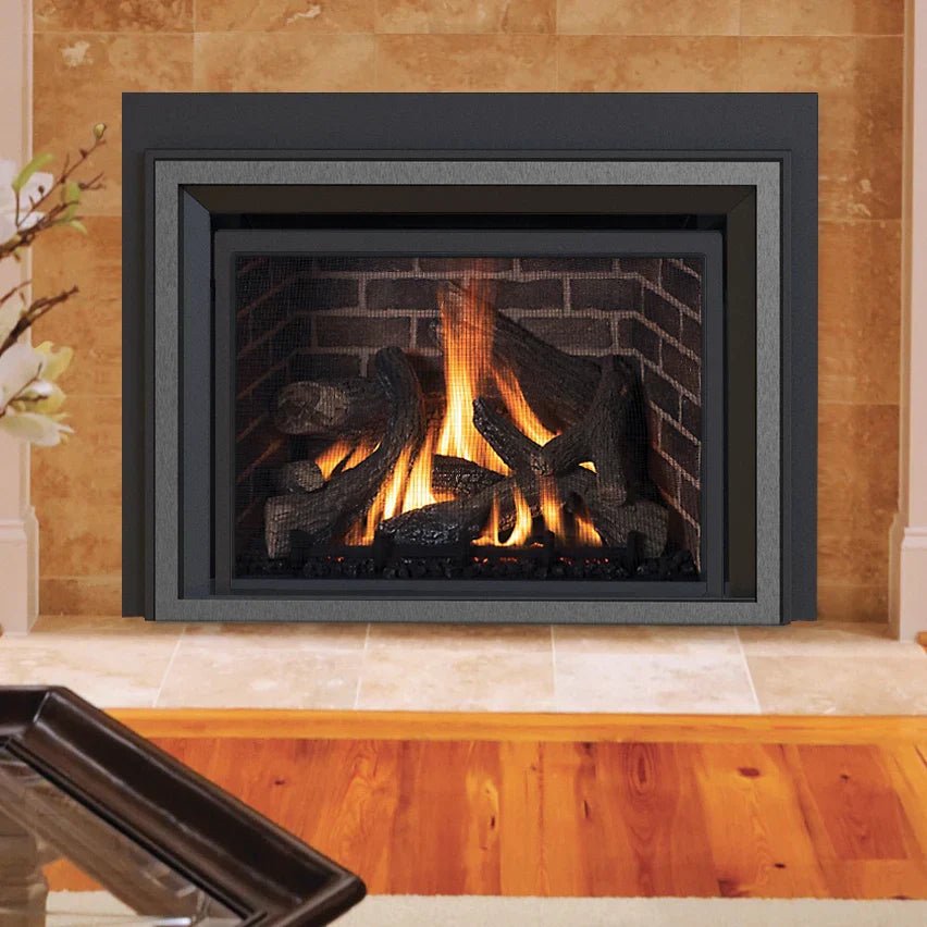 IronStrike Madison Park 34 Direct Vent Gas Fireplace Insert - Gas Fireplace Insert by IronStrike | Buy at Agent BBQ