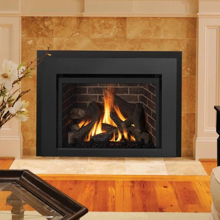 IronStrike Madison Park 34 Direct Vent Gas Fireplace Insert - Gas Fireplace Insert by IronStrike | Buy at Agent BBQ