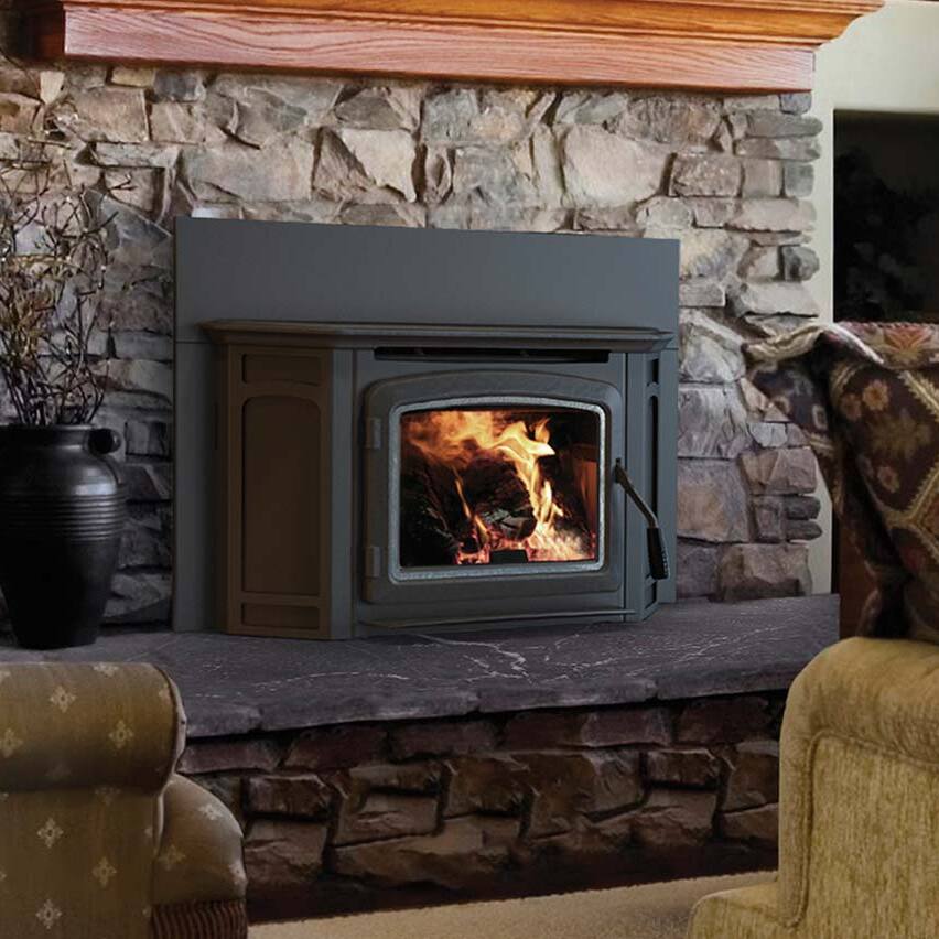 IronStrike Montlake 230 Wood Burning Insert - Wood Fireplace Insert by IronStrike | Buy at Agent BBQ