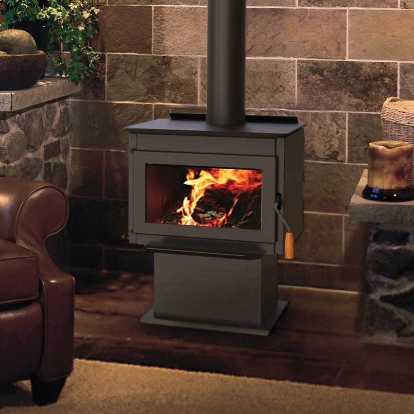 IronStrike Tahoma 1600 Wood Burning Stove - Wood Stove by IronStrike | Buy at Agent BBQ