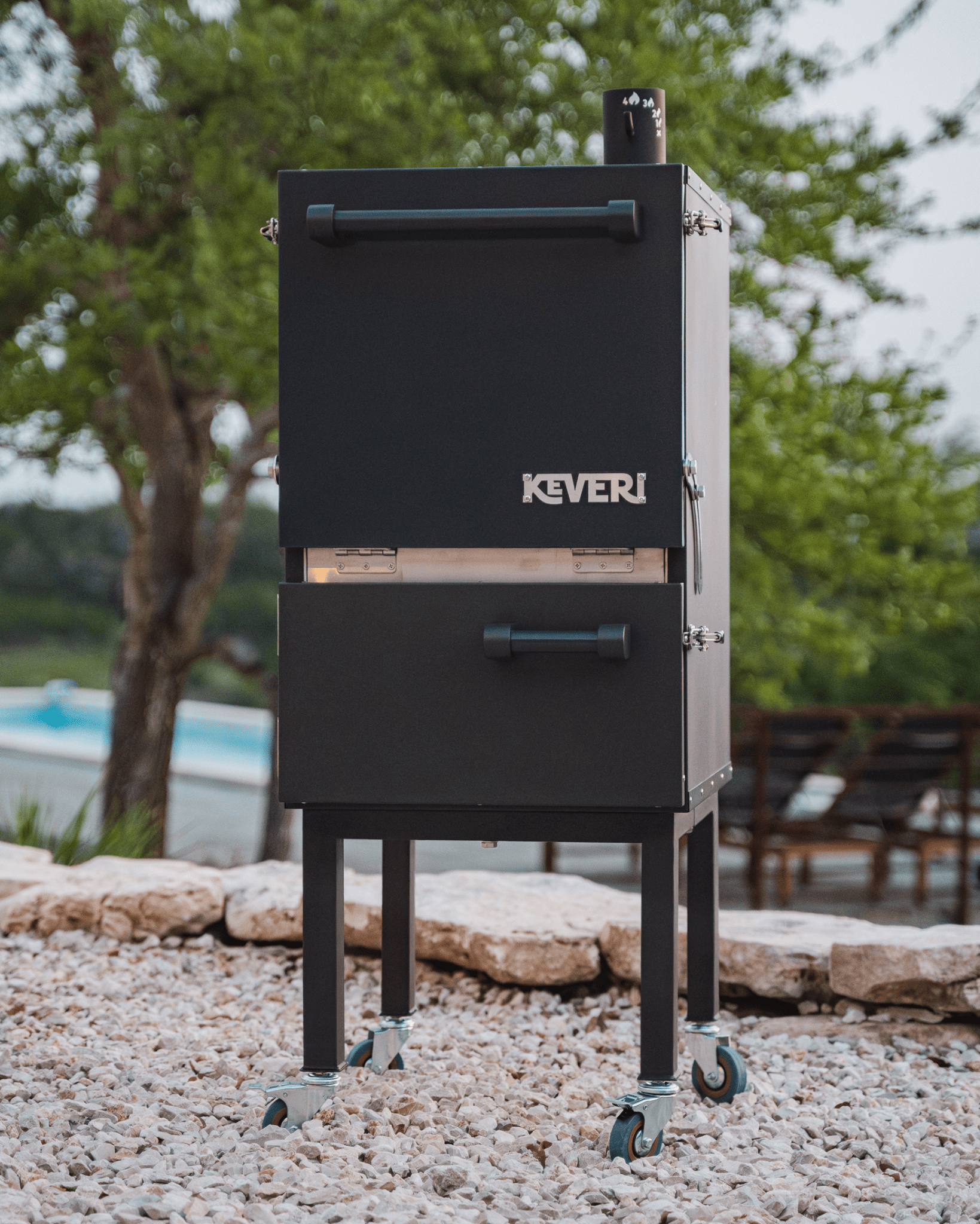 Keveri H1 Vertical Multi - Purpose Charcoal Oven - Kitchen & Dining by Keveri | Buy at Agent BBQ