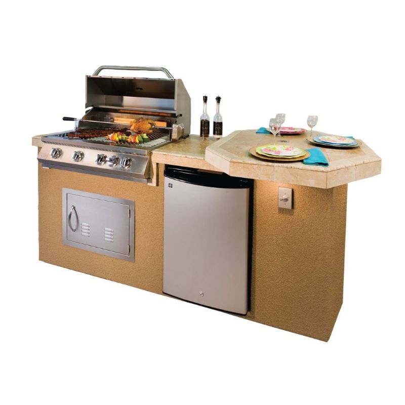 Kokomo Grills 22 - Inch 4.6 Cu. Ft. Outdoor Rated Refrigerator - Outdoor Refrigerator by Kokomo Grills | Buy at Agent BBQ