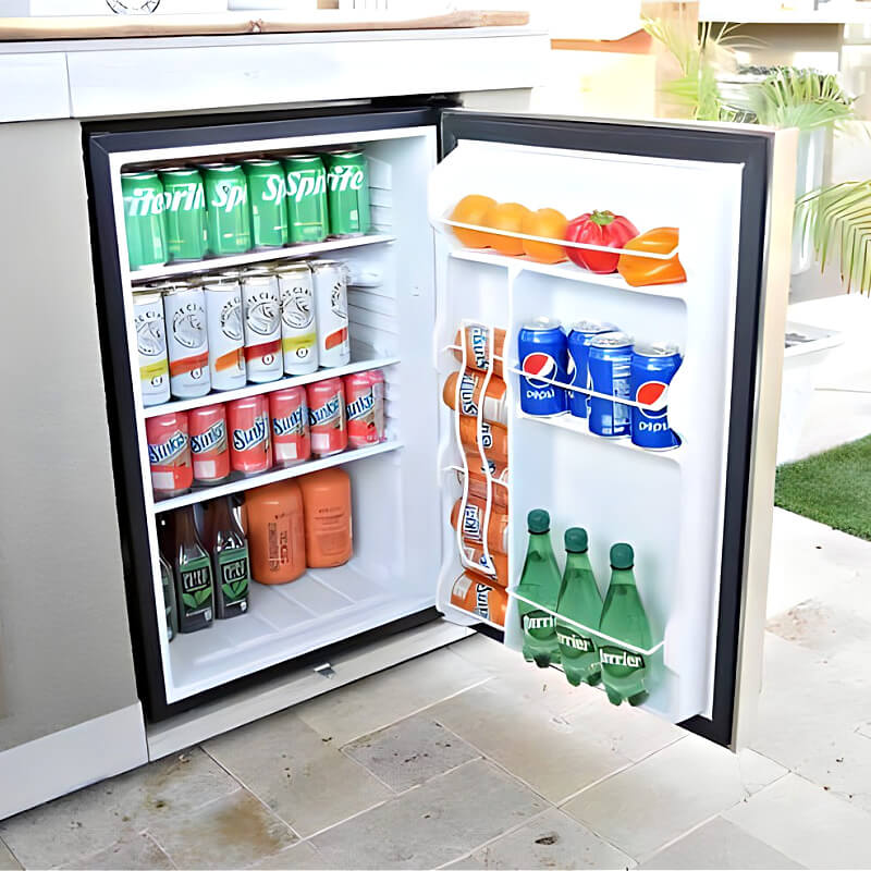 Kokomo Grills 22 - Inch 4.6 Cu. Ft. Outdoor Rated Refrigerator - Outdoor Refrigerator by Kokomo Grills | Buy at Agent BBQ