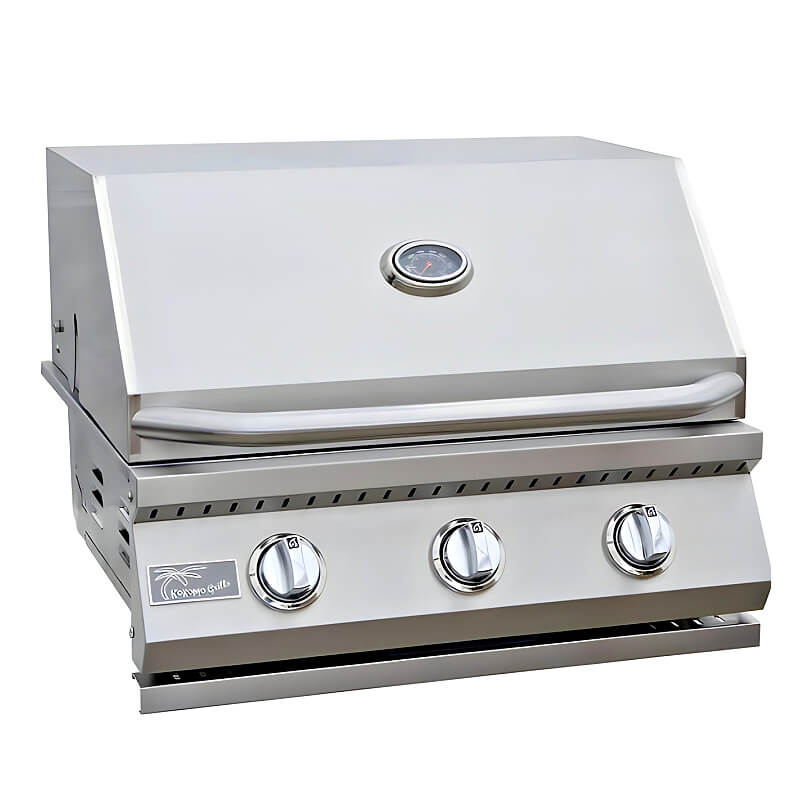 Kokomo Grills 26 Inch 3 Burner Built In Gas Grill - Built In Gas Grill by Kokomo Grills | Buy at Agent BBQ