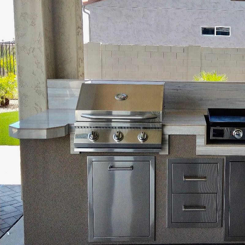 Kokomo Grills 26 Inch 3 Burner Built In Gas Grill - Built In Gas Grill by Kokomo Grills | Buy at Agent BBQ