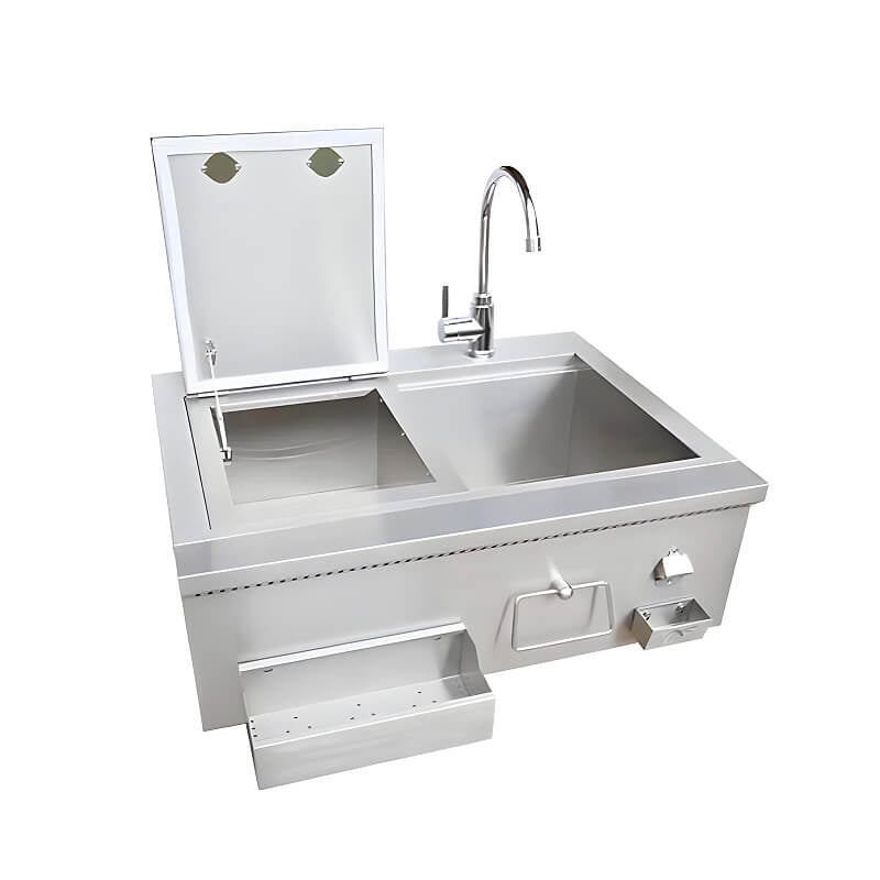Kokomo Grills 30 Inch Built - In Bartender Cocktail Station - KO - BRTNDR - Beverage & Prep Station by Kokomo Grills | Buy at Agent BBQ