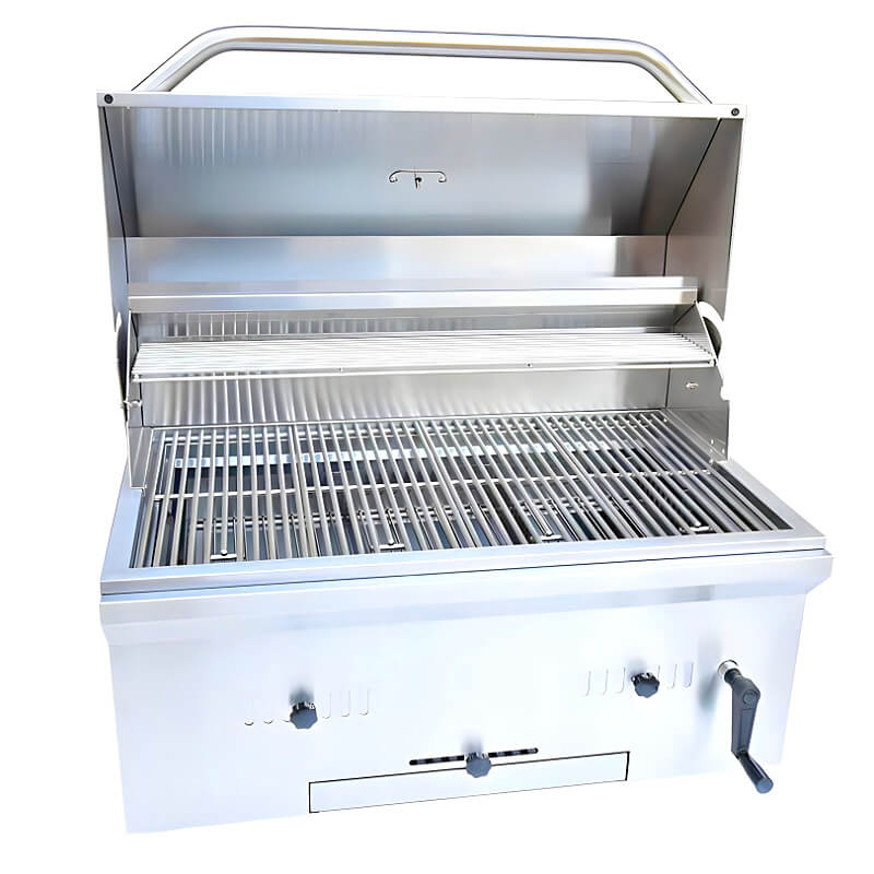 Kokomo Grills 32 Inch Built In Charcoal Grill - Built In Charcoal Grill by Kokomo Grills | Buy at Agent BBQ