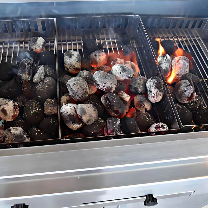 Kokomo Grills 32 Inch Built In Charcoal Grill - Built In Charcoal Grill by Kokomo Grills | Buy at Agent BBQ