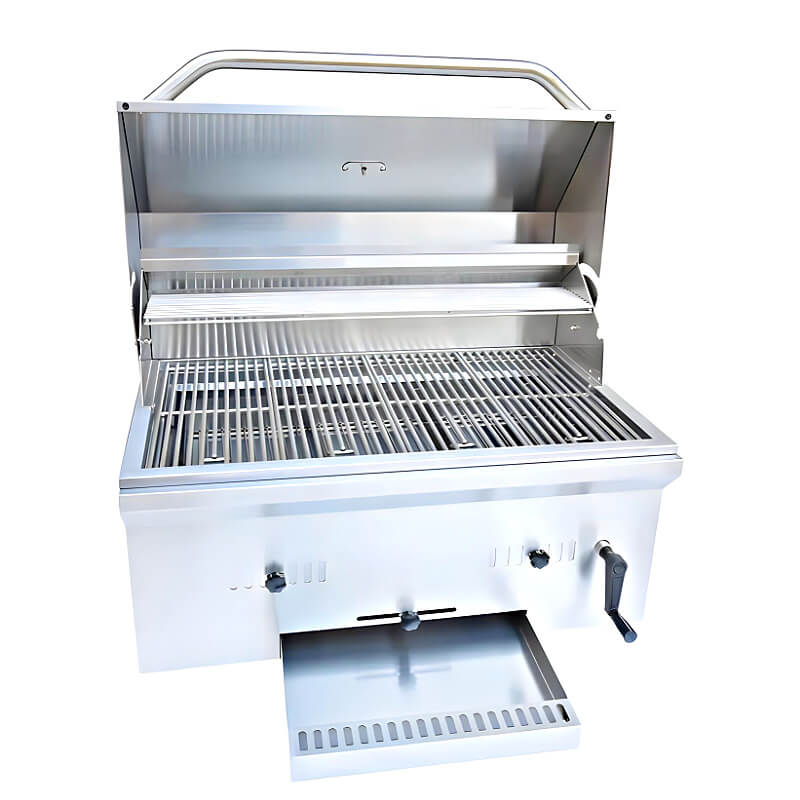 Kokomo Grills 32 Inch Built In Charcoal Grill - Built In Charcoal Grill by Kokomo Grills | Buy at Agent BBQ