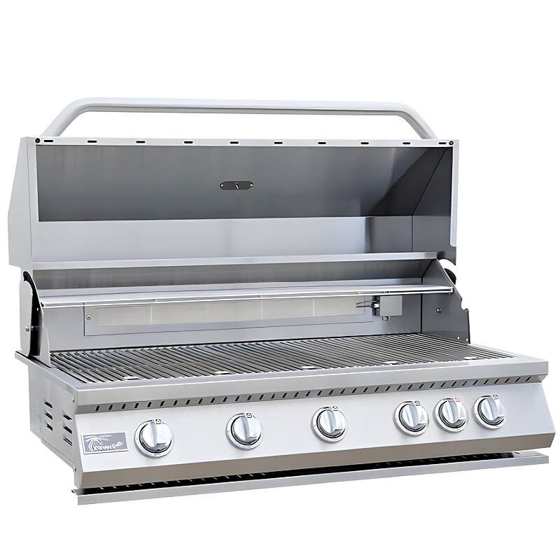 Kokomo Grills 40 Inch 5 Burner Built In Gas Grill with Infrared Backburner - Built In Gas Grill by Kokomo Grills | Buy at Agent BBQ
