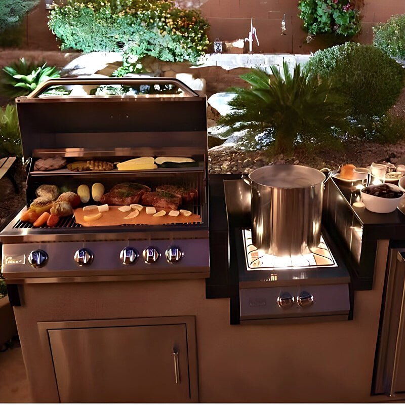 Kokomo Grills Built - in Stainless Steel Power Burner with Removable Wok - KO - PB - Power Burner by Kokomo Grills | Buy at Agent BBQ