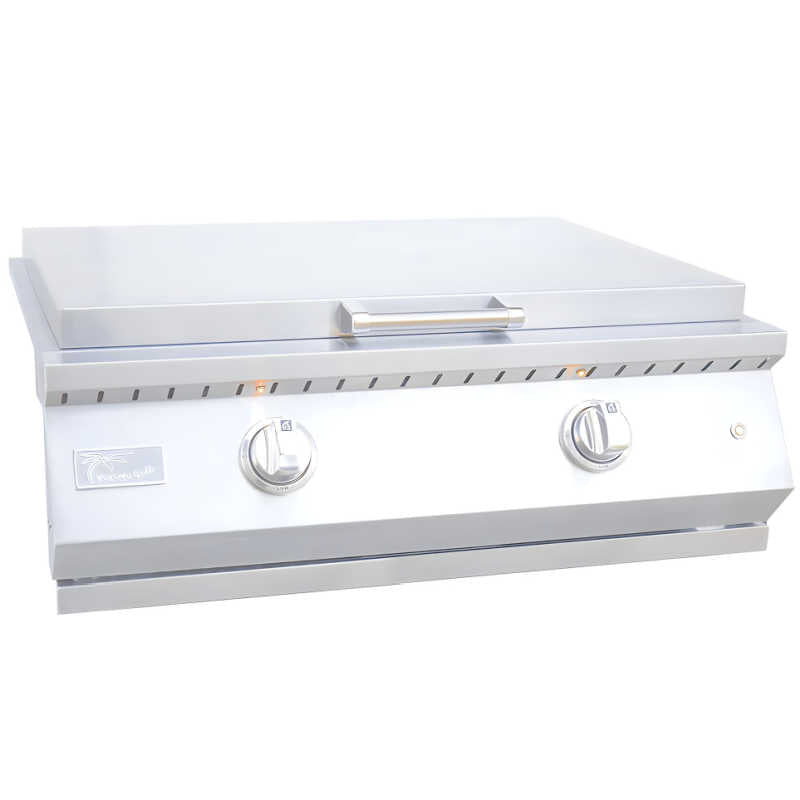 Kokomo Grills Professional 30 Inch Built - In Gas Teppanyaki Griddle - Gas BBQ Griddle by Kokomo Grills | Buy at Agent BBQ