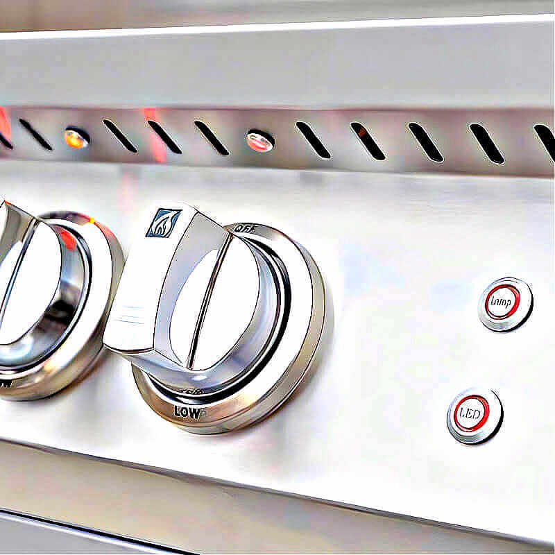 Kokomo Grills Professional 40 Inch 5 Burner Built in Gas Grill - Built In Gas Grill by Kokomo Grills | Buy at Agent BBQ