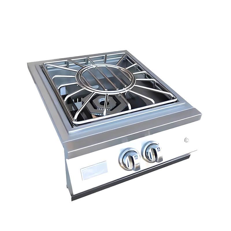 Kokomo Grills Professional Built - in Power Burner with Removable Wok - KO - PRO - PB - Power Burner by Kokomo Grills | Buy at Agent BBQ